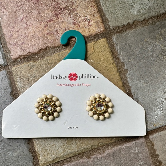 NWT Lindsay Phillips Interchangeable Shoe Accessories (Set of 2) - Picture 5 of 5
